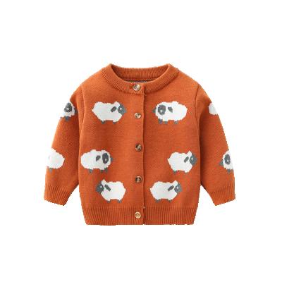 China AustinBella regular/wholesale boutique baby boy clothes knitted baby clothes 100% cotton cute baby cardigan for sale