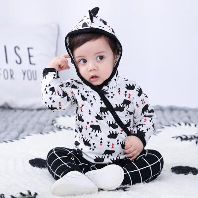 China Austin Bella regular wholesale high quality autumn boutique baby clothes 100% cotton baby boy cardigan animals coat for sale