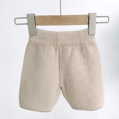 China AustinBella Boutique/2020 Wholesale High Quality Baby Boy Clothes Baby Boy Straight Knit Shorts for sale