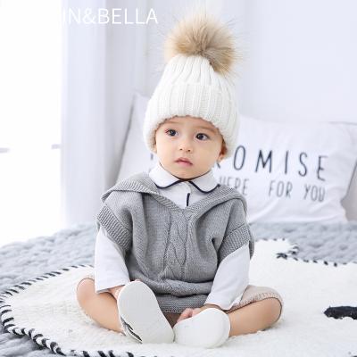 China Austin Bella Baby Clothes Boutique Baby Knitwear Toddler Clothes Regular 100% Cotton Baby Vests For Boy for sale