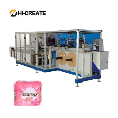 China 60 Bags/Min 18KVA Sanitary Napkin Packing Machine for sale