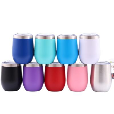 China Sustainable Custom Designer Stainless Steel Double Whiskey Walled Vacuum Tumblers Wine Cup for sale