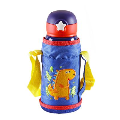 China Viable Customized Stainless Steel Cartoon Printing Sport Mug Thermos Water Bottle For Kids for sale