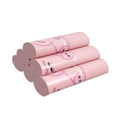 China Strong Adhesive In Stock Pink Courier Bag Poly Mailer Shipping Bags For Clothing for sale