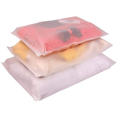 China Wholesale Customized Size Moisture Proof Transparent Packaging Bags Zipper Lock Plastic Sachets LDPE Zipper Lock Bag for sale