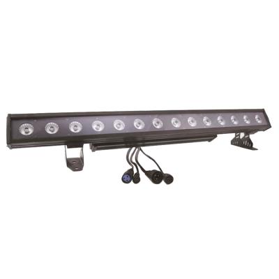 China 5in1 Color 14x30W RGBWA 5in1 Pixel Control Aluminum Exterior Wall Washer DMX LED Light Bar For Architectural Lighting for sale