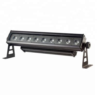 China 5in1 Aluminum Linear Color 9x12W RGBWA 5in1 IP65 Pixel Control Outdoor LED Wall Washer for sale