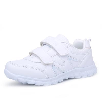 China Breathable/comfortable/fashionable kids school plain white shoes for boy and girls online sale for sale