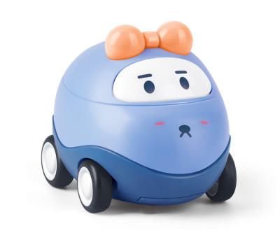 China IPOP Amazon Eco-friendly Plastic Friction Car Hot Selling Toys Set With Music And Light Kids Mini Car Toys Juguete Coche Baby Toys for sale