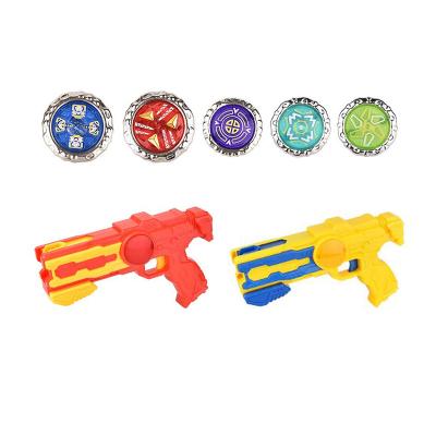 China IPOP Plastic Spin Top Gyro with Two Launchers Fighter Spin Top for Kids for sale