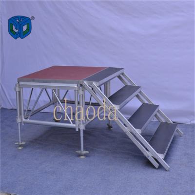 China China Aluminum Stage Used Concert Stage For Sale In 2015 1.22*1.22m 1.22*2.44m for sale