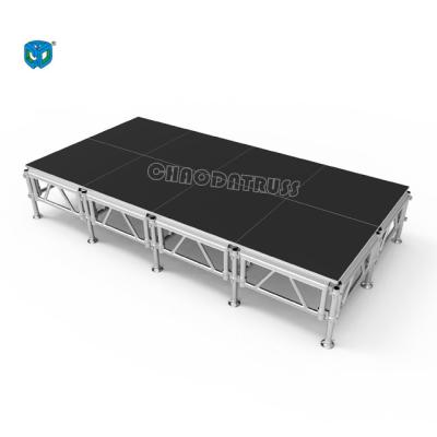 China Portable Performance Show Escenario Phono Stage Stairs For Performance Show for sale