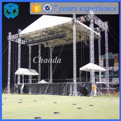 China Durable stable outdoor concert roof stage truss design for sale for sale