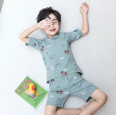 China QUICK DRY Cozy Baby Boy's Pajamas Set Soft Summer Kids Sleepwear Children Boy Nightgowns Amenities Boutique for sale