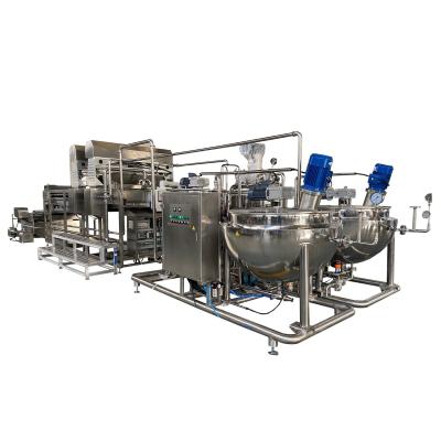 China Juice Ball Popping Boba Production Line 300KG/H Automatic Boba Popping Pearls Making Machine for sale