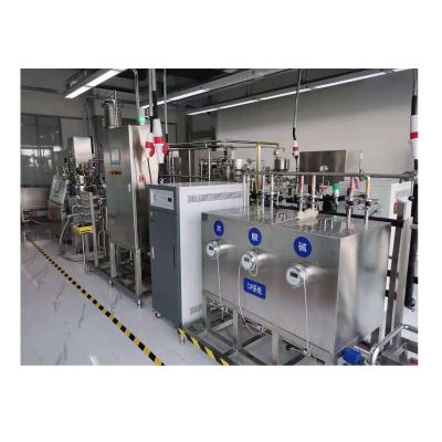 China 2t CIP Plant 2000L Acid Base Tank Cleaning System For Dairy And Fruit Juice Processing for sale