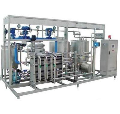 China 2000L esterilizador de placas UHT e equipamento de pasteurização personalizado para bebidas à venda