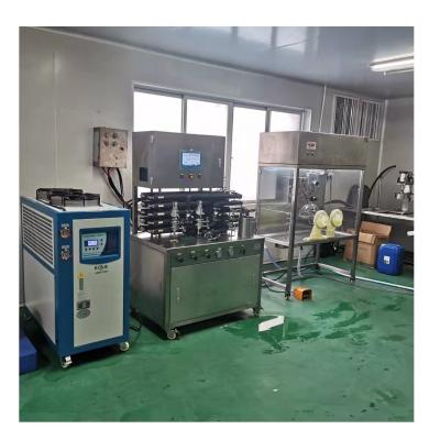 China 20 L DSI Dampf-Direkt-Injektions-Sterilisationsmaschine Pasteurisierer für frischen Milchsäfte zu verkaufen