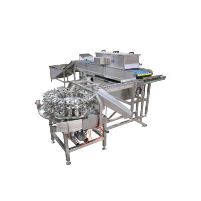 China Steam Heating Egg Breaker And Pasteurization Production Line Customized For Egg Liquid for sale