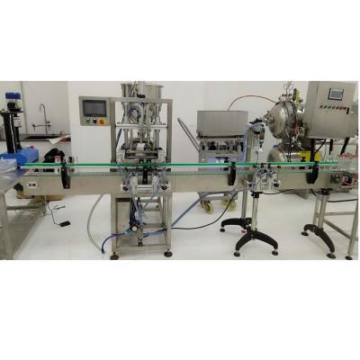 China Electric Vacuum Liquid Filling and Capping Machine for PET Bottle Fruit Juice Aseptic Filling for sale