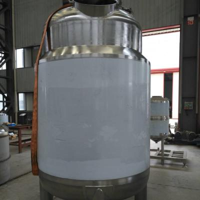 China Tienda de alimentos 1000L Tanque de pasteurización para productos lácteos con acero inoxidable de grado alimenticio en venta