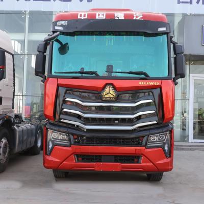 China Sinotruk Tractor Trailer with 400L Fuel Tank and Driver Seat Air Suspension Seat for sale