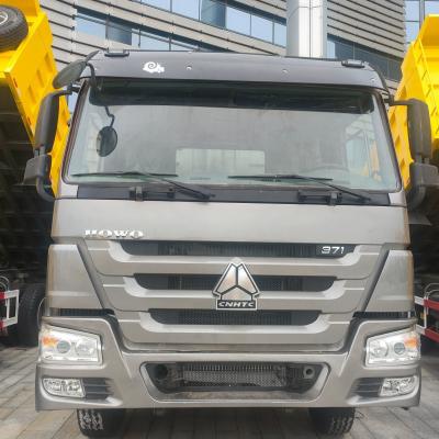 China Manual Transmission Used Heavy Duty Truck HOWO Large Dump Truck Transport Vehicle for sale