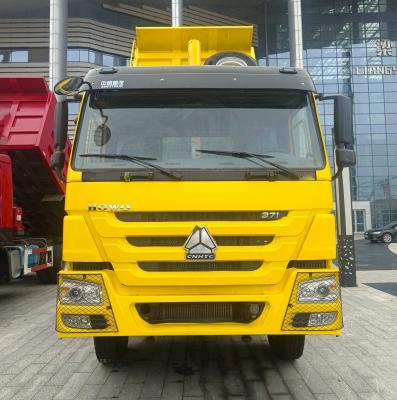 China Heavy Duty Truck HOWO 6/4 Diesel Dump Truck Transport Truck with Sta Electric System for sale