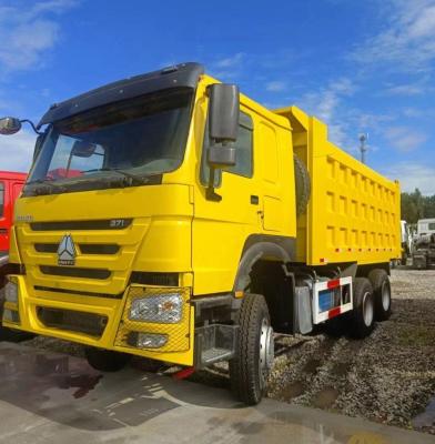 China Used HOWO Heavy Truck for Transporting Heavy Duty Dump Trucks Diesel Engine Seats ≤5 for sale