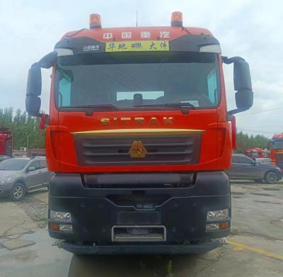 China Shandeka Trailer Tractor Second Hand 6X4 Tractor Front Truck with Hydraulic Steering for sale