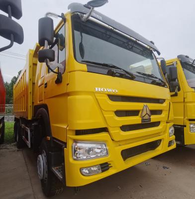 China 11m*2.55m*3.45m Front Lifting Style Used Dump Truck with Tyres and Hydraulic System for sale