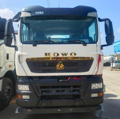 China Used Haowo Mixing Tank Truck Concrete Mixing Truck Tractor for Heavy-Duty Applications for sale