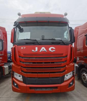 China JAC 6X4 Truck for Comfortable Driving Towing Semi Trailer and Air Suspension Included for sale