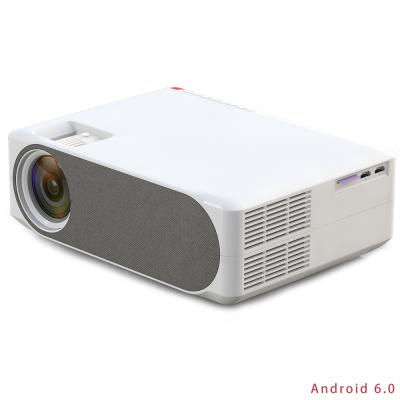 China [Smart Android 1g+8g] Latest Design 3D FHD Classroom Projector 4K 1080P Stylish Home Theater Ready Proyector for sale