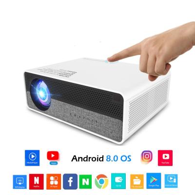 China 3D Ready Factory Direct Native 3D 8.0 1080p Ready Android 2019 Projector for sale