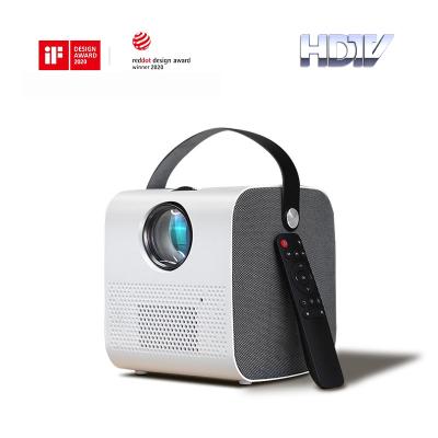 China Built-in Speakers Shape Mini Cute 720P Projector LED LCD 1080p Video for Home Theater with Smart WIFI and 4k Support à venda