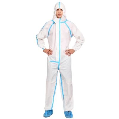 China Eco - Friendly Disposable CE Approved Full Body Medical Protective Gown for sale