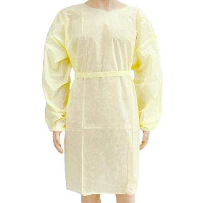 China Non Sterile Sms Level 2 Developed By Eco-Friendly Aami Surgery Gowns Water Proof Surgical Medical Ppekit Disposable Isolation Gowns Level 1 for sale