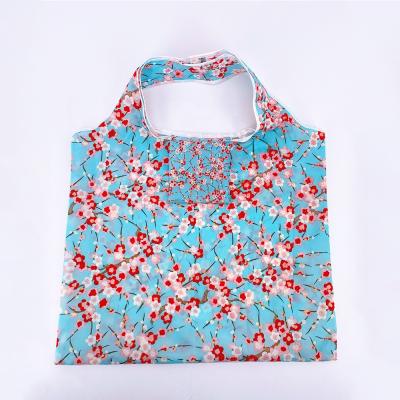 China Reusable Grocery Eco Polyester Rpet Foldable Shopping Tote Bag for sale