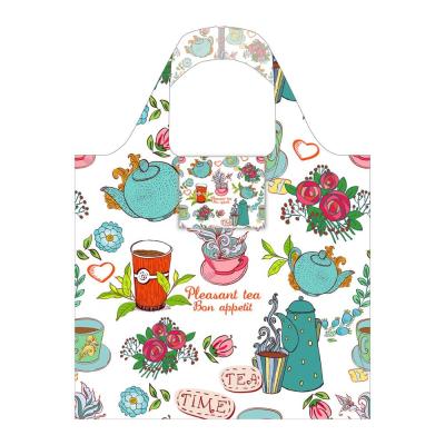 China Wholesale Recyclable RPET Polyester Eco Friendly Reusable Shopping Bag for sale