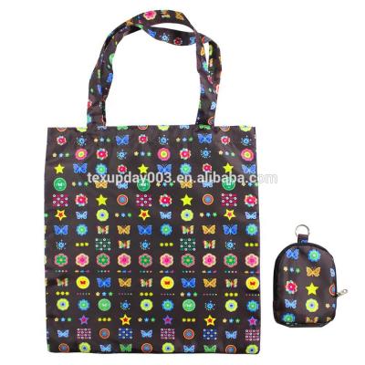 China New Design Reclycled Cheap Printed Reusable Foldable Waterproof Grocery Bag for sale