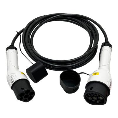 China Type2 Mode3 To Type2 Adapter 32A 250V Ev Adapter EV Charger 5M TPU Cable Charger Ev Car 5M for sale