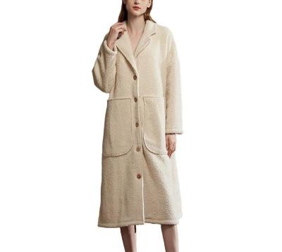 China Wholesale Women's Winter Casual Fleece Dress Coral Pajamas Latest Fashion Breathable Pajamas for sale