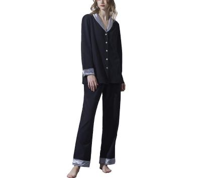 China Breathable winter home-made pajamas the latest fashion fleece wholesale clothing of hot women's double-sided casual suit for sale