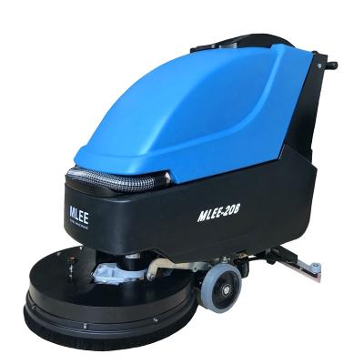 China Commercial Automatic Tile Floor Washing Machine Scrubber Trolley Concrete Marble Floor Cleaner Hotels MLEE20B for sale