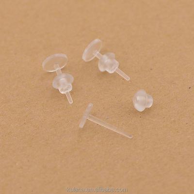 China Plastic PC And Tape Earring Posts And Backs For Earring Making PE12261 for sale