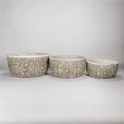 China China modern wholesale websites flower cement planter garden pot for sale