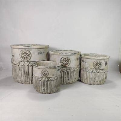 China Many Years Modern Plant Home Decoration Planter Cement Flower Pot for sale