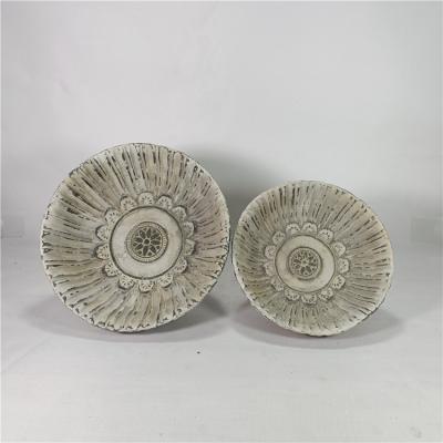 China New Products Most Popular Home Decoration Modern Cement Plate for sale