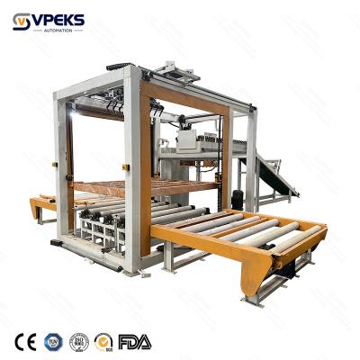 China Food VPKES High Level Robotic Palletizier High Position Bag Palletizing Line for sale